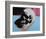 Skull, c.1976 (White on Blue and Pink)-Andy Warhol-Framed Giclee Print