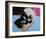 Skull, c.1976 (White on Blue and Pink)-Andy Warhol-Framed Giclee Print