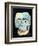 Skull Decorated with Turquoise from the Treasury of Tomb 7 in Monte Alban-null-Framed Giclee Print