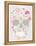 Skull From Flowers-cherry blossom girl-Framed Stretched Canvas