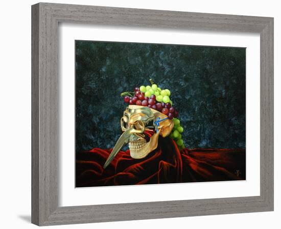 Skull Head, 2008-Trevor Neal-Framed Giclee Print