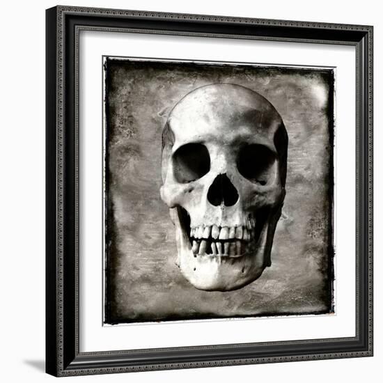 Skull I-Martin Wagner-Framed Art Print