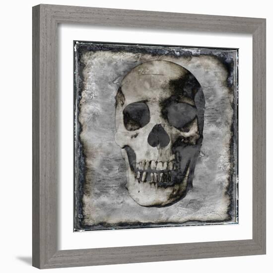 Skull III-Martin Wagner-Framed Art Print