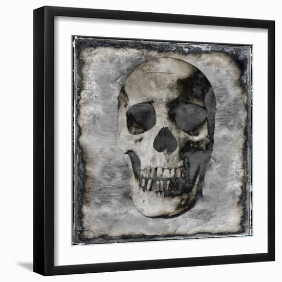 Skull III-Martin Wagner-Framed Art Print