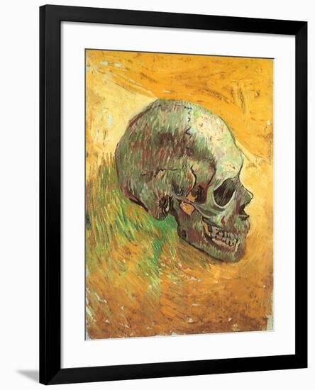 Skull in Profile, 1887-Vincent van Gogh-Framed Giclee Print