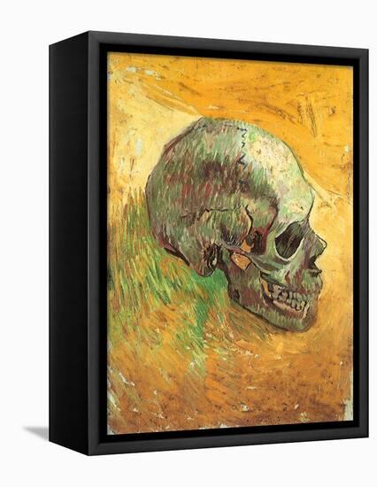 Skull in Profile, 1887-Vincent van Gogh-Framed Premier Image Canvas