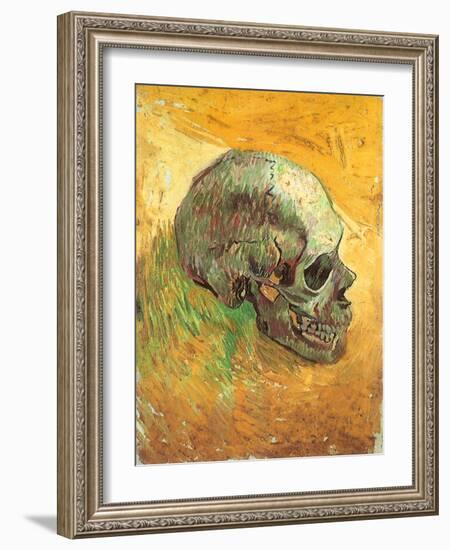 Skull in Profile, 1887-Vincent van Gogh-Framed Giclee Print