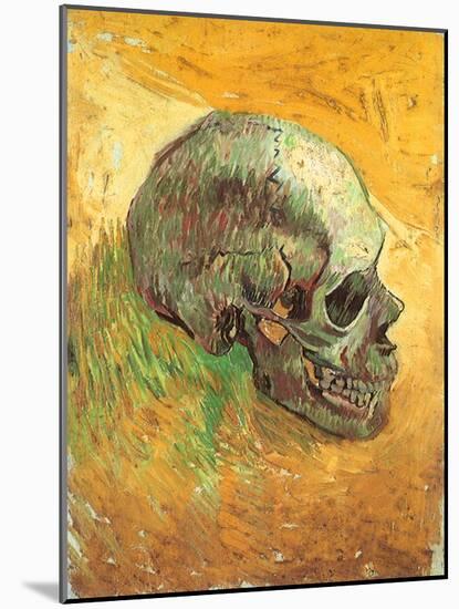 Skull in Profile, 1887-Vincent van Gogh-Mounted Giclee Print