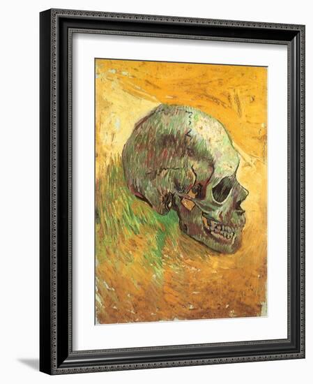 Skull in Profile, 1887-Vincent van Gogh-Framed Giclee Print