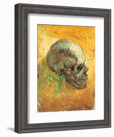 Skull in Profile, 1887-Vincent van Gogh-Framed Giclee Print