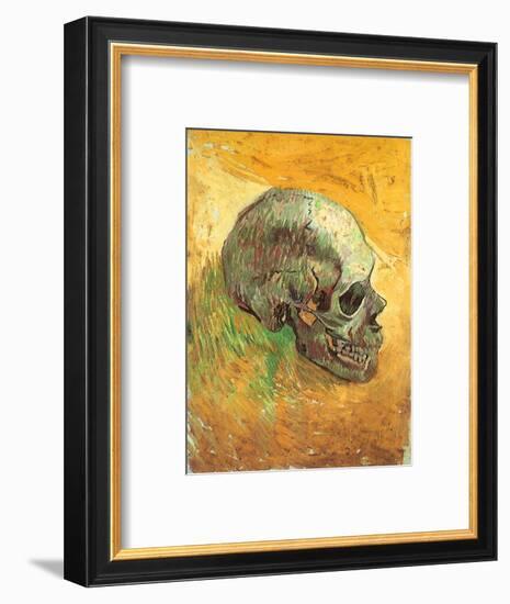 Skull in Profile, 1887-Vincent van Gogh-Framed Giclee Print