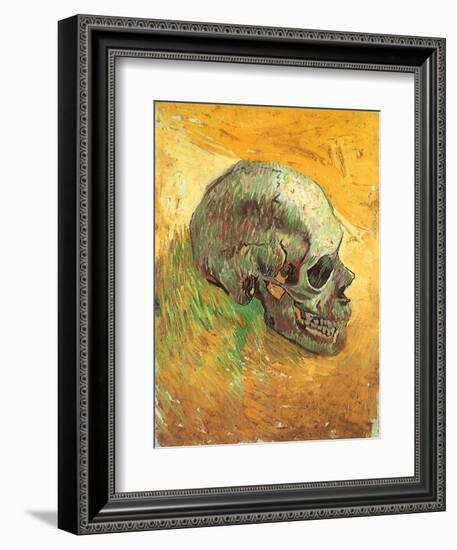 Skull in Profile, 1887-Vincent van Gogh-Framed Giclee Print