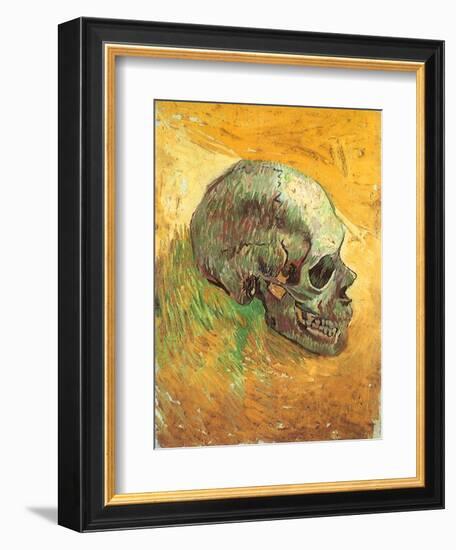 Skull in Profile, 1887-Vincent van Gogh-Framed Giclee Print