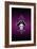 Skull in Purple-Ikuko Kowada-Framed Giclee Print