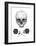 Skull N Roses-Balazs Solti-Framed Art Print