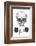 Skull N Roses-Balazs Solti-Framed Art Print