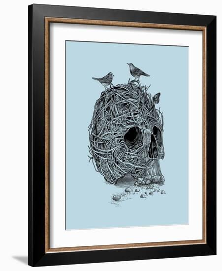 Skull Nest-Rachel Caldwell-Framed Art Print
