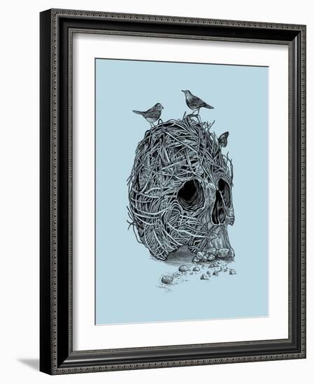 Skull Nest-Rachel Caldwell-Framed Art Print