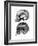 Skull of Piltdown Man (Eanothropus Daswon), 1912-null-Framed Giclee Print