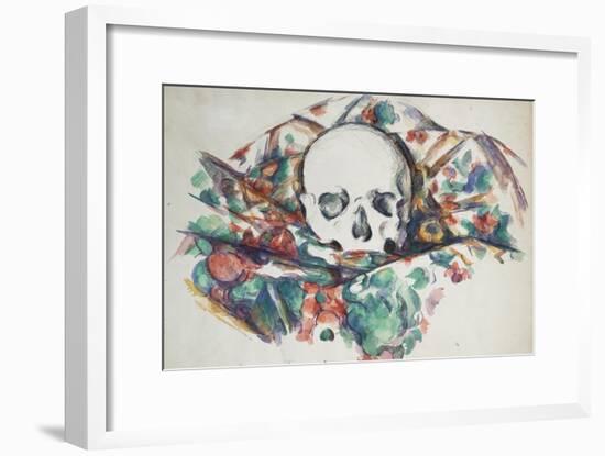 Skull on a Curtain, Circa 1902-1906-Joseph Bail-Framed Giclee Print