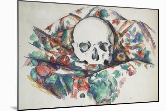 Skull on a Curtain, Circa 1902-1906-Joseph Bail-Mounted Giclee Print