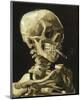 Skull with Burning Cigarette-Vincent van Gogh-Mounted Art Print