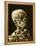 Skull with Burning Cigarette-Vincent van Gogh-Framed Stretched Canvas