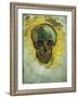 Skull-Vincent van Gogh-Framed Art Print