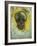 Skull-Vincent van Gogh-Framed Art Print