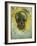 Skull-Vincent van Gogh-Framed Art Print