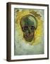 Skull-Vincent van Gogh-Framed Art Print