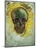 Skull-Vincent van Gogh-Mounted Art Print