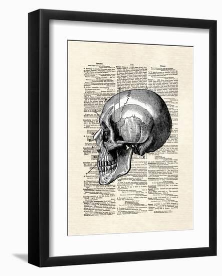 Skull-Matt Dinniman-Framed Art Print