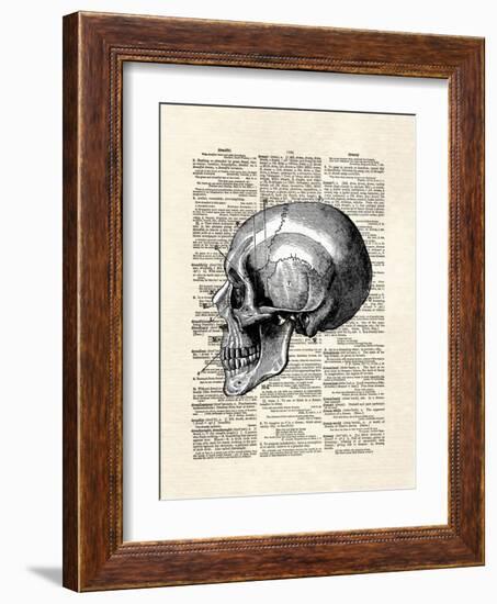 Skull-Matt Dinniman-Framed Art Print