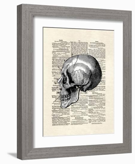 Skull-Matt Dinniman-Framed Art Print