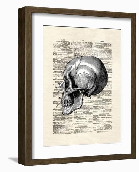 Skull-Matt Dinniman-Framed Art Print