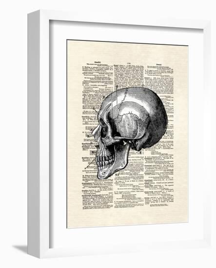 Skull-Matt Dinniman-Framed Art Print