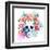 Skull-Zenina-Framed Art Print