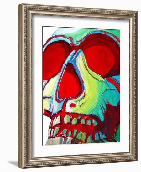 Skull-Megan Aroon Duncanson-Framed Art Print