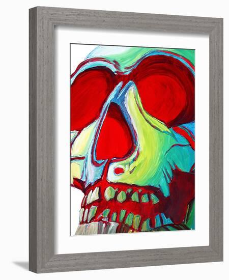 Skull-Megan Aroon Duncanson-Framed Art Print