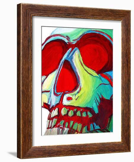 Skull-Megan Aroon Duncanson-Framed Art Print