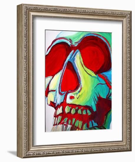 Skull-Megan Aroon Duncanson-Framed Art Print