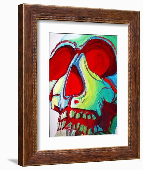 Skull-Megan Aroon Duncanson-Framed Art Print