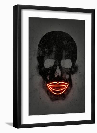 Skull-O.M.-Framed Giclee Print