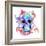 Skull-Stephanie Analah-Framed Giclee Print