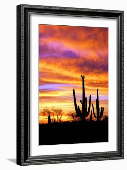 Sky a Fire II-Douglas Taylor-Framed Photographic Print