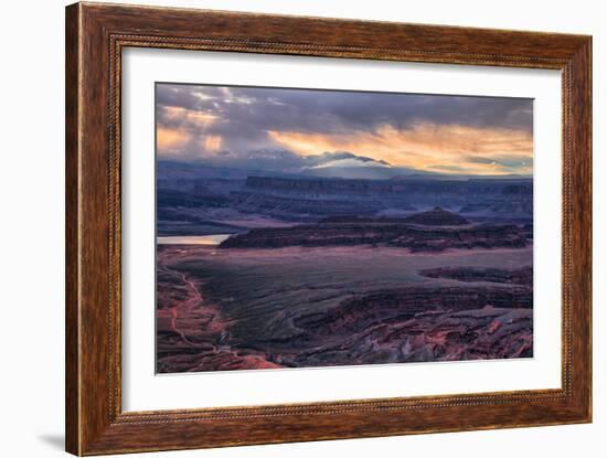 Sky Alchemy, Stormy Dead Horse Point, Moab Utah, Southwest US-Vincent James-Framed Photographic Print