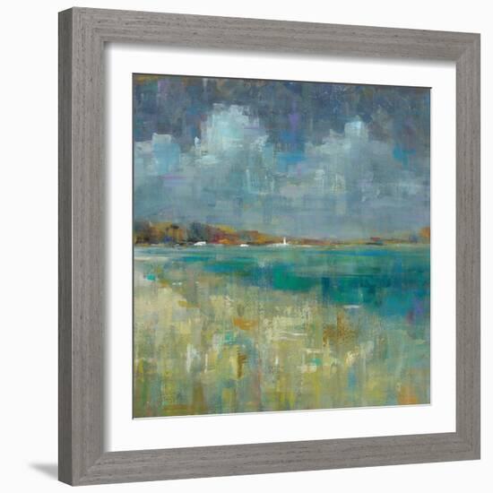 Sky and Sea Crop-Danhui Nai-Framed Art Print