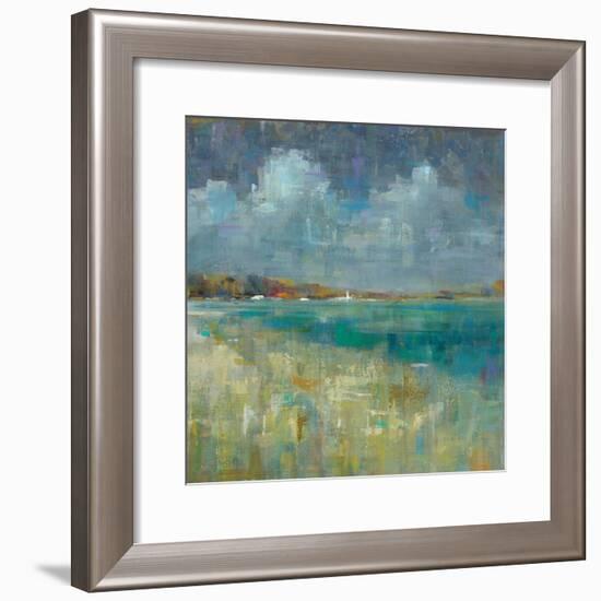 Sky and Sea Crop-Danhui Nai-Framed Art Print