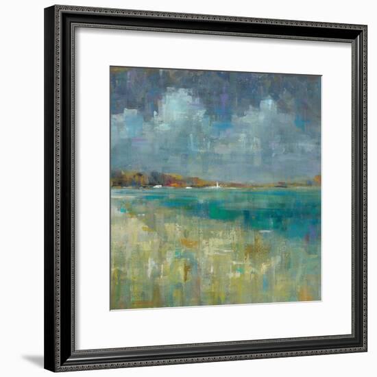 Sky and Sea Crop-Danhui Nai-Framed Art Print